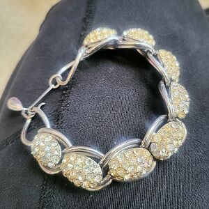 Elegant Silver and Gold Women's Bracelet